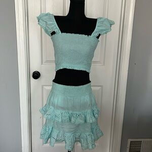 PQ- Top and Skirt Coverup